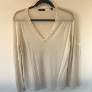 ATM brand v neck long sleeve sweater.